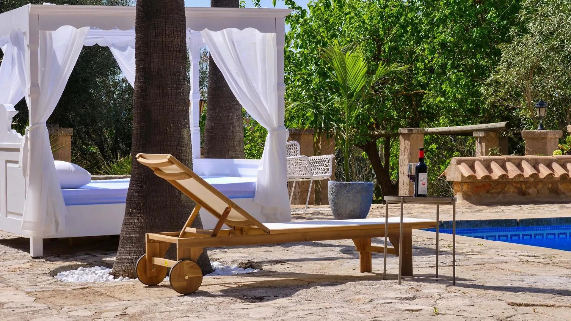 Marilla Auf Fincagehoeft, Aussenkueche, Terrasse, Xxl-Pool, Wifi, Klima, Yoga Manacor